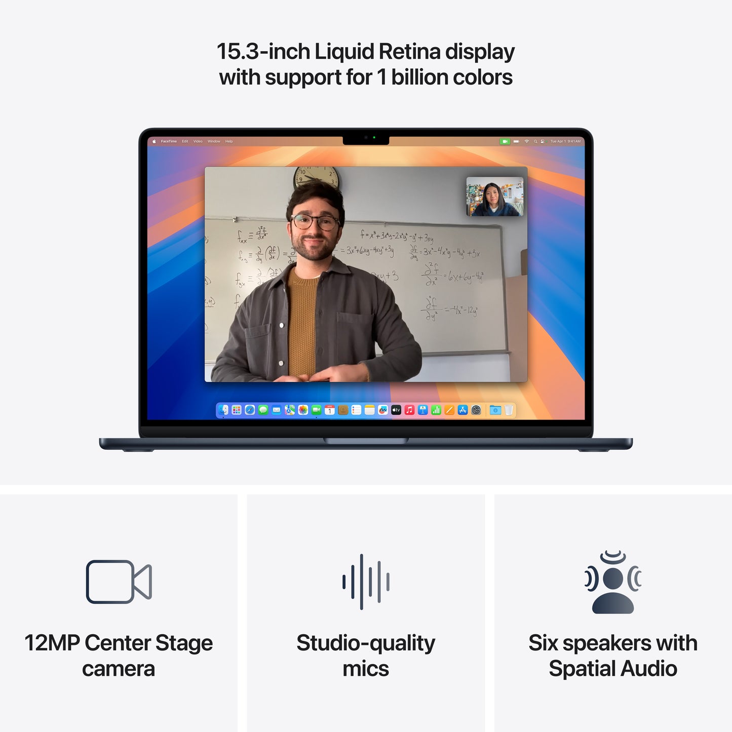 MacBook Air 15" M4 10C/16GB/512GB/GPU10C • Suisse-Français • Minuit