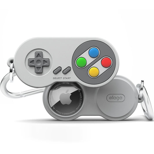ELAGO W5 • AirTag Coque Retrogaming • Gris