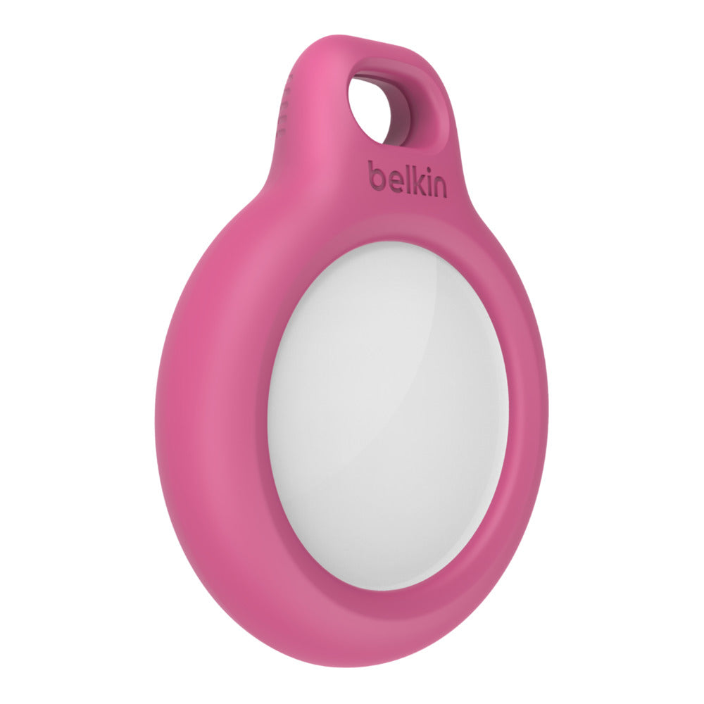 Support sécurisé BELKIN avec sangle pour AirTag • Rose