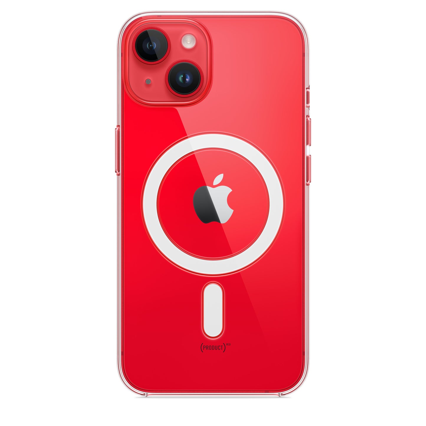 Coque transparente avec MagSafe pour iPhone 14