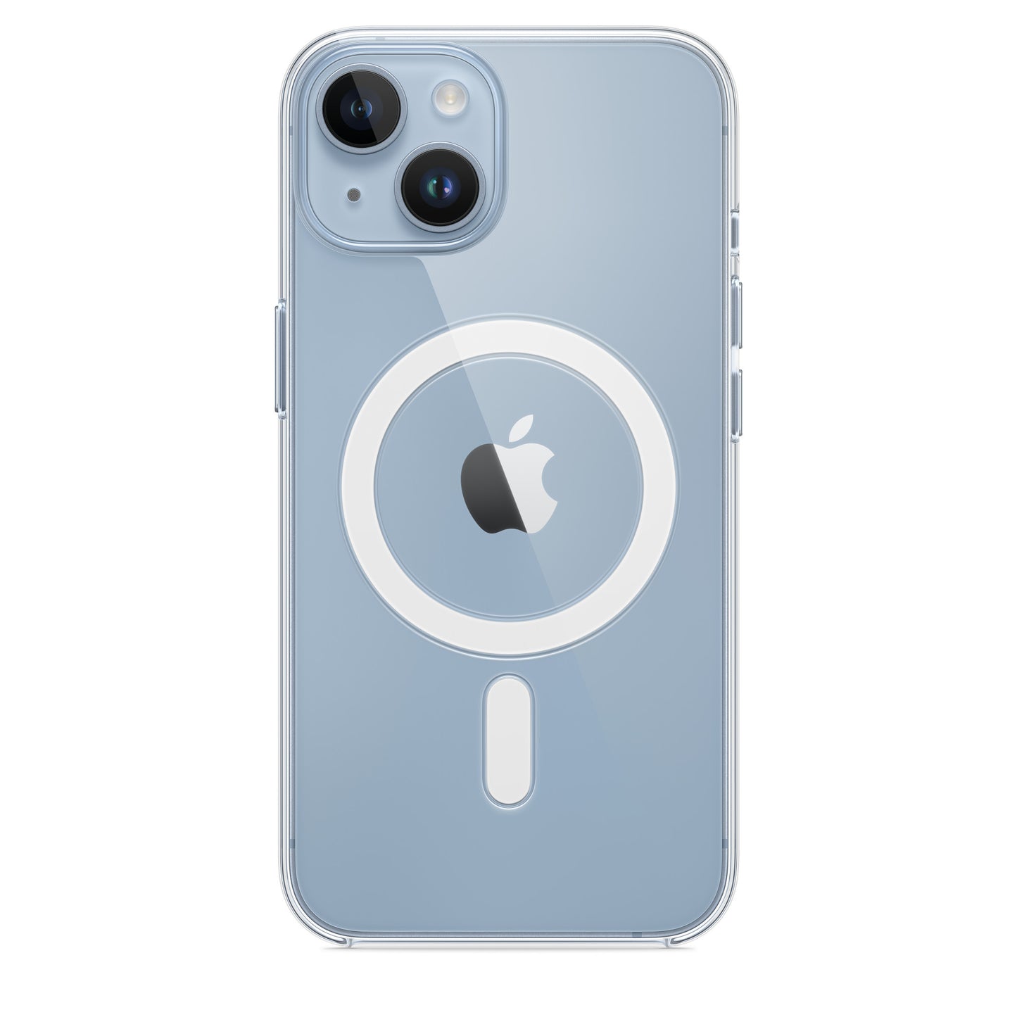 Coque transparente avec MagSafe pour iPhone 14