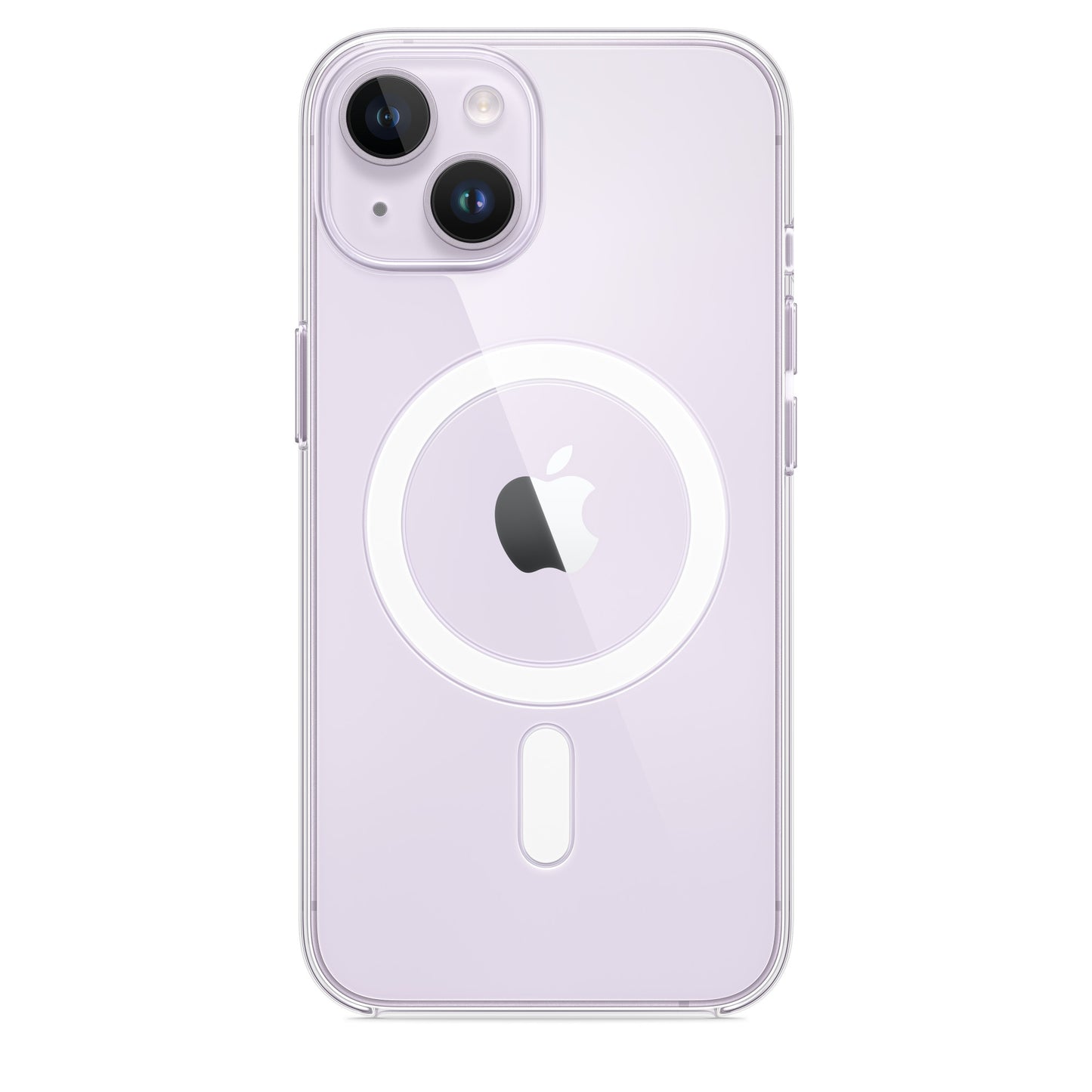 Coque transparente avec MagSafe pour iPhone 14