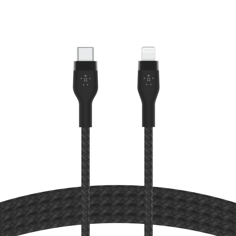Belkin Cable de charge USB-C vers Lightning • 2m • Noir