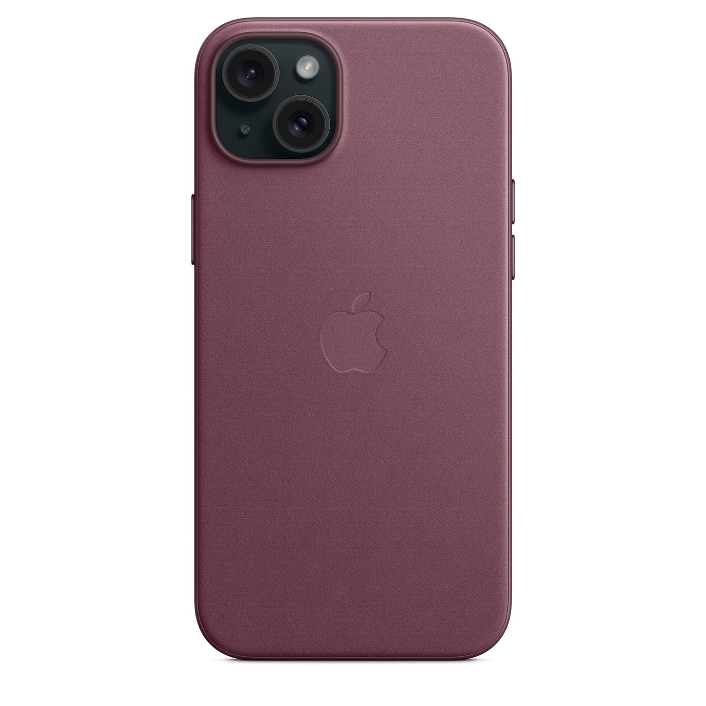 Apple Coque en tissage fin avec MagSafe pour iPhone 15 Plus • Mûre