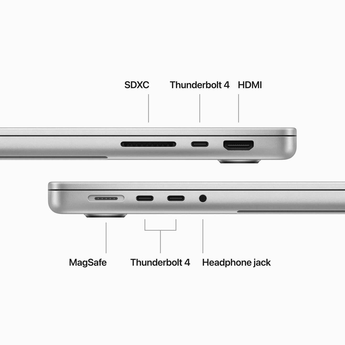 MacBook Pro 14" M3Max 16C/48GB/2TBSSD/GPU40C • Suisse-Français • Argent
