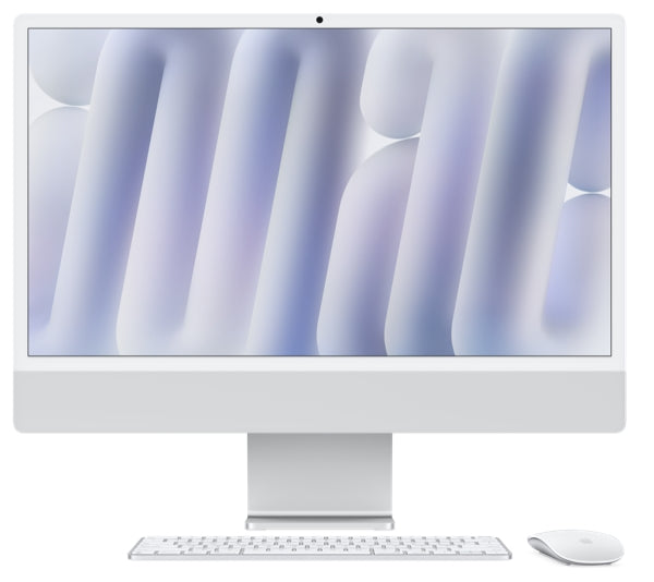 iMac 24" M4 10C/16GB/512GB/GPU10C/Gbit • Suisse-Français • Touch Num • Argent