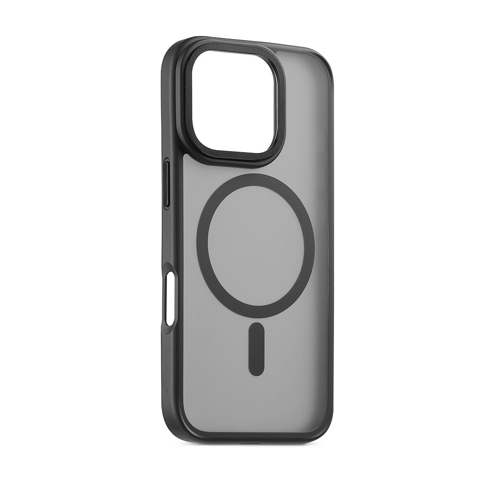 Lineheart Berry • Coque Translucide pour iPhone 16 Pro • Noir