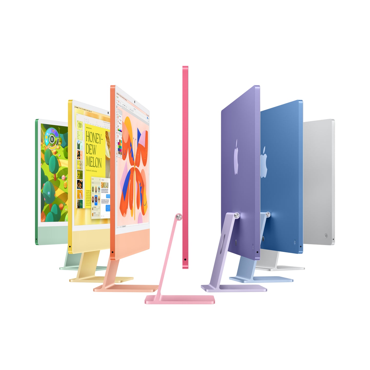 iMac 24" M4 10C/16GB/512GB/GPU10C/Gbit • Suisse-Français • Touch ID • Rose