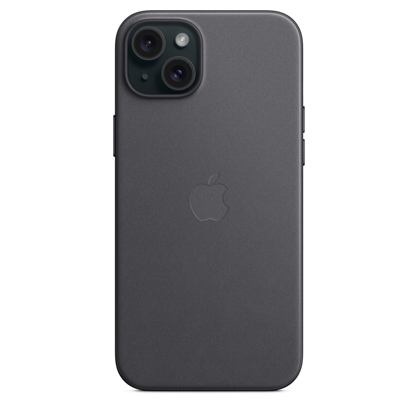 Apple Coque en tissage fin avec MagSafe pour iPhone 15 Plus • Noir