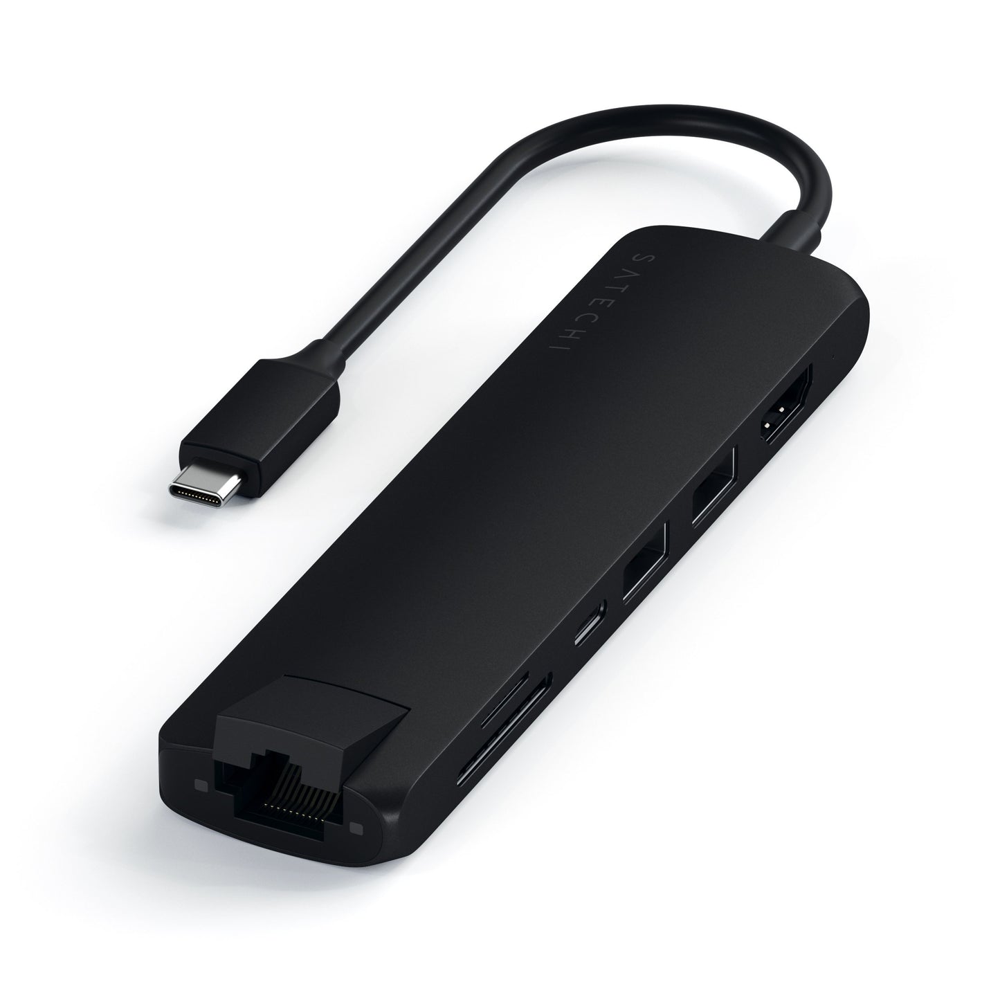 Satechi Hub Multiport USB-C pour Mac • Noir