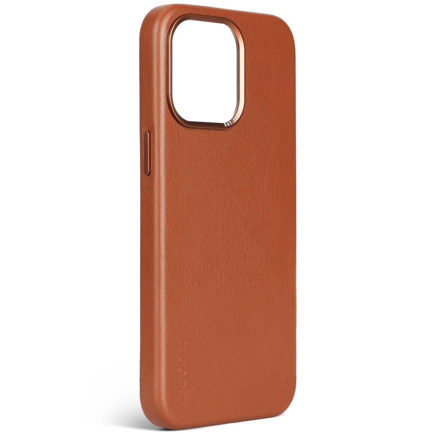 Decoded • Coque de protection en cuir pour iPhone 15 Pro • Brun