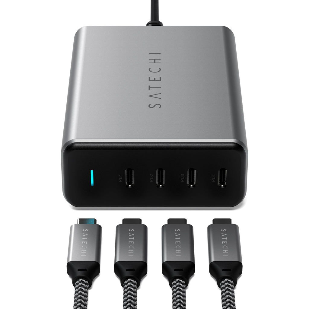 Satechi Chargeur de bureau 108W Pro Type-C PD • Noir