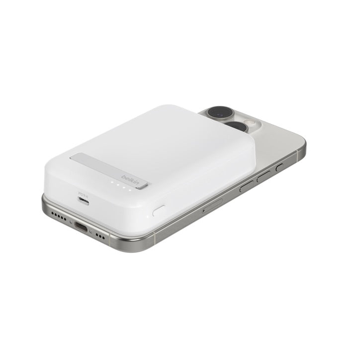 Belkin BoostCharge • Batterie sans fil portable magnétique 10K • Blanc