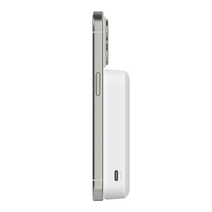 Belkin BoostCharge • Batterie sans fil portable magnétique 10K • Blanc