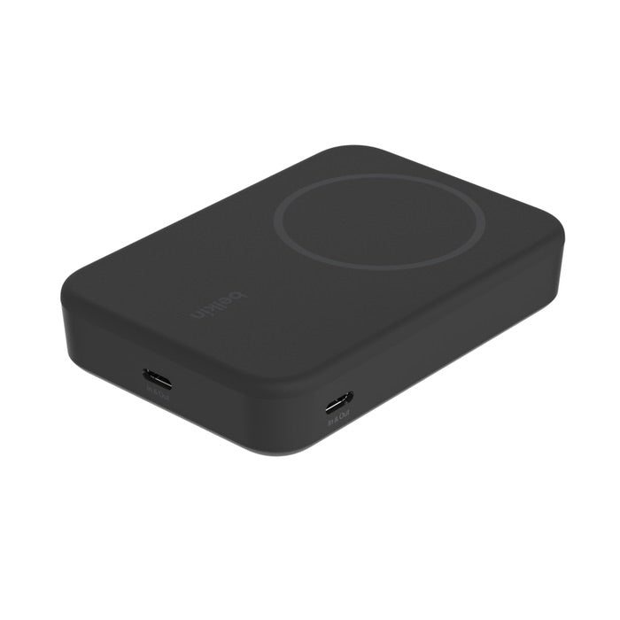 Belkin BoostCharge • Batterie sans fil portable magnétique 10K • Noir