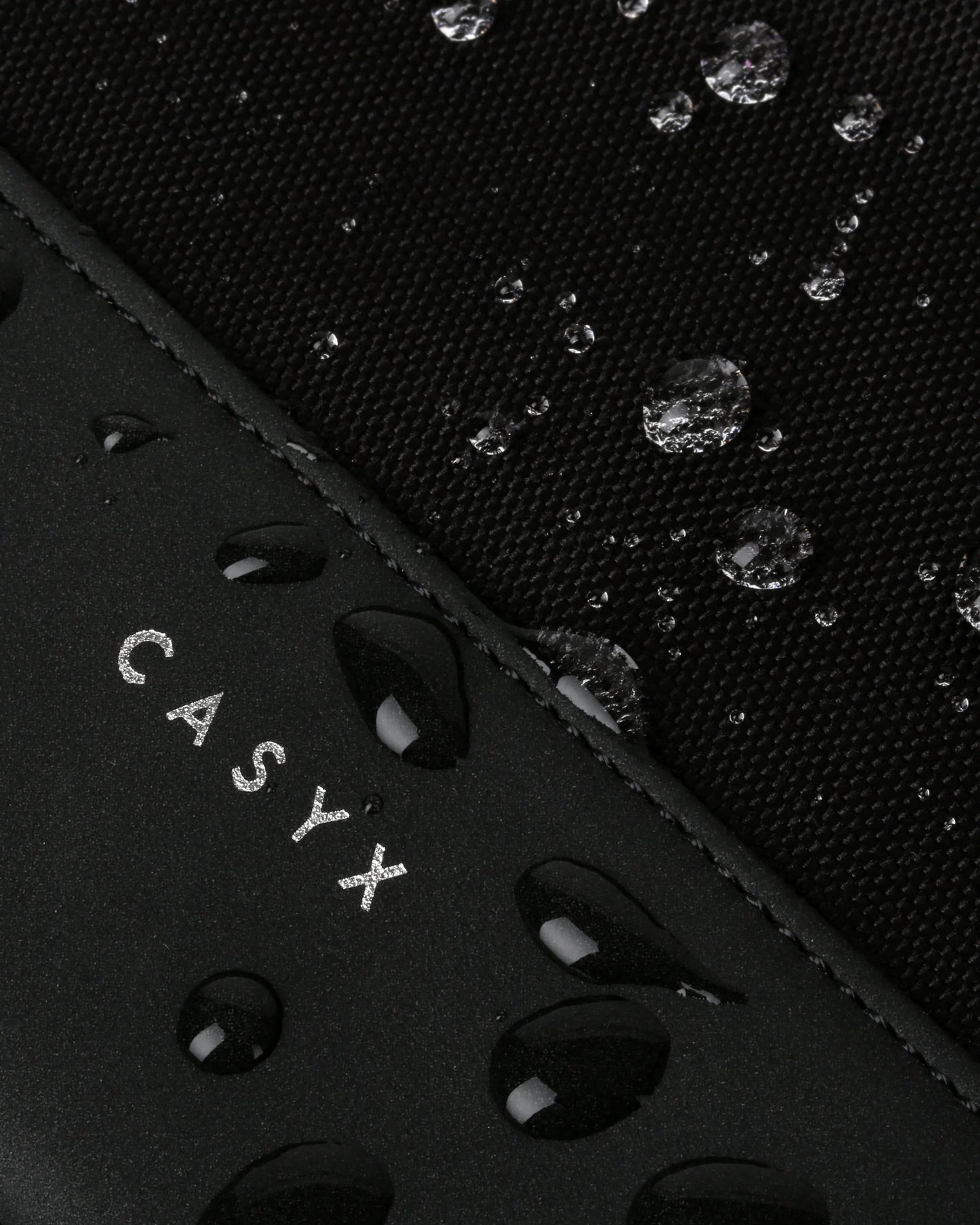 Casyx Storm • Sac à dos imperméable et modulable • Noir