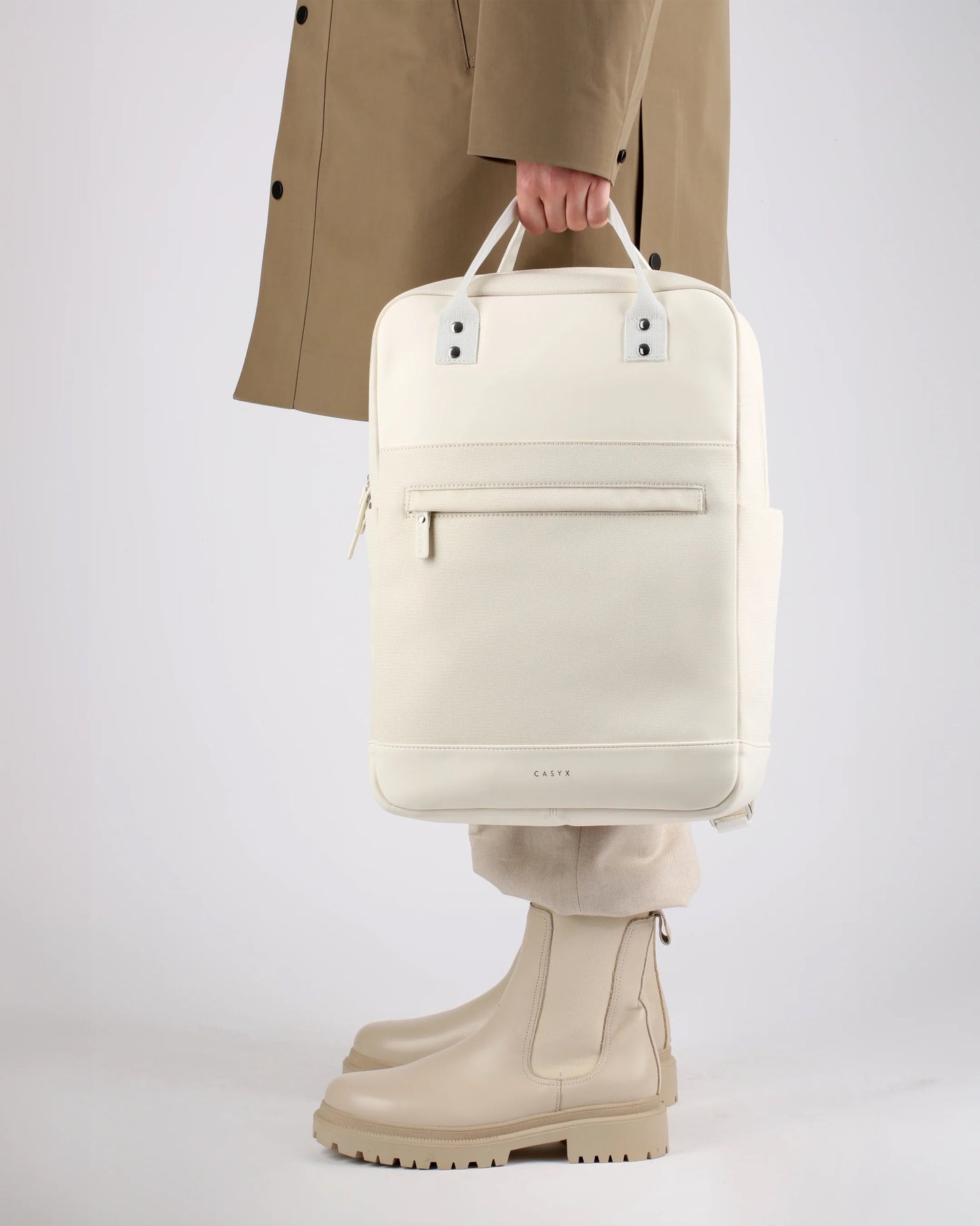 Casyx Storm • Sac à dos imperméable et modulable • Sable