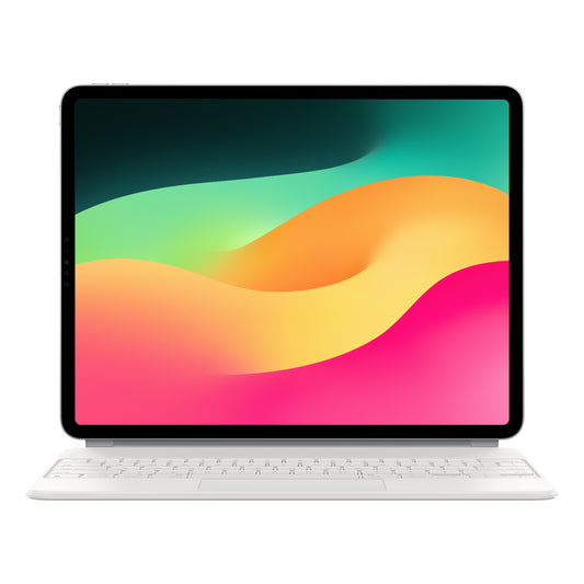 iPad Air 13" M2 • Magic Keyboard • Suisse-Français • Blanc