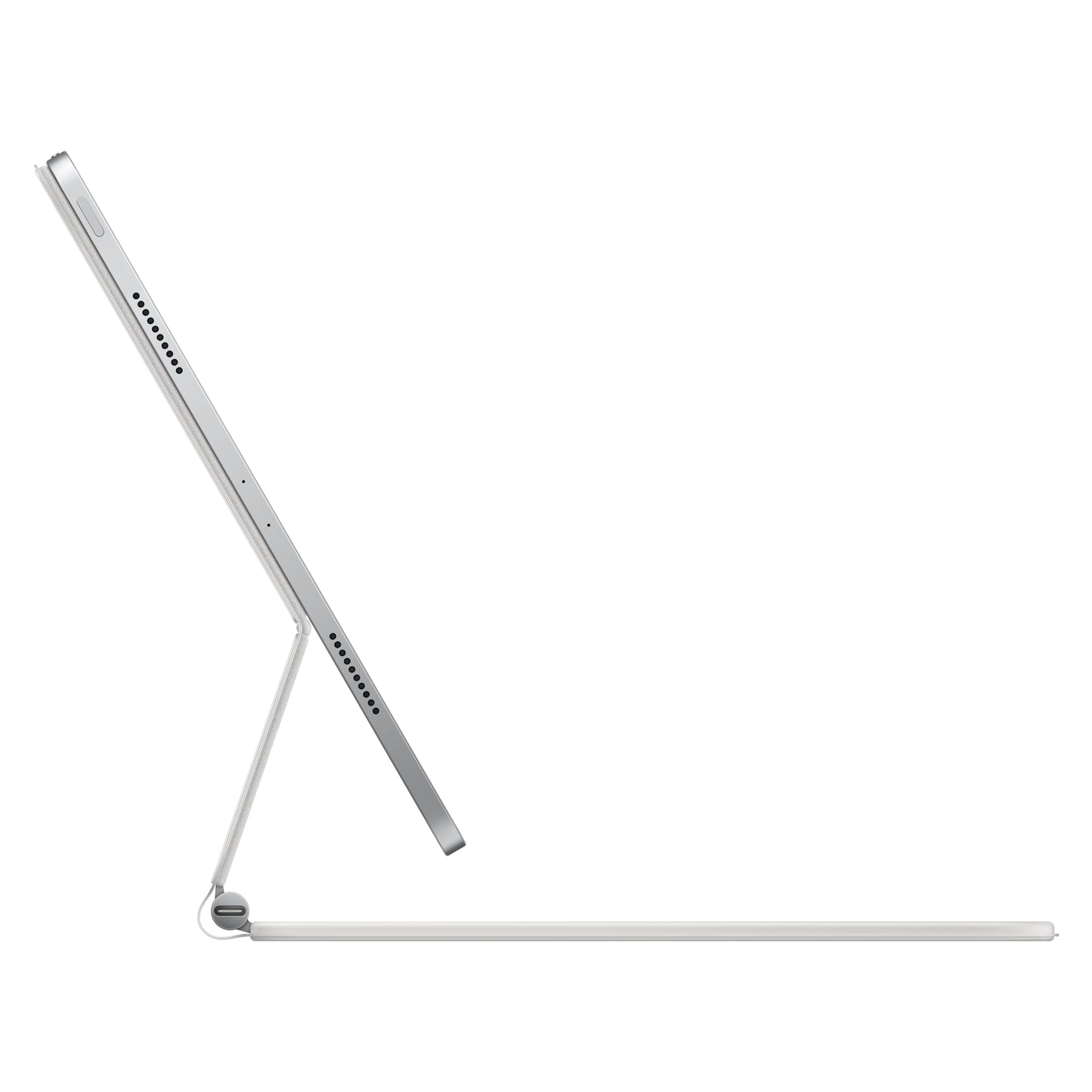 iPad Air 13" M2 • Magic Keyboard • Suisse-Français • Blanc