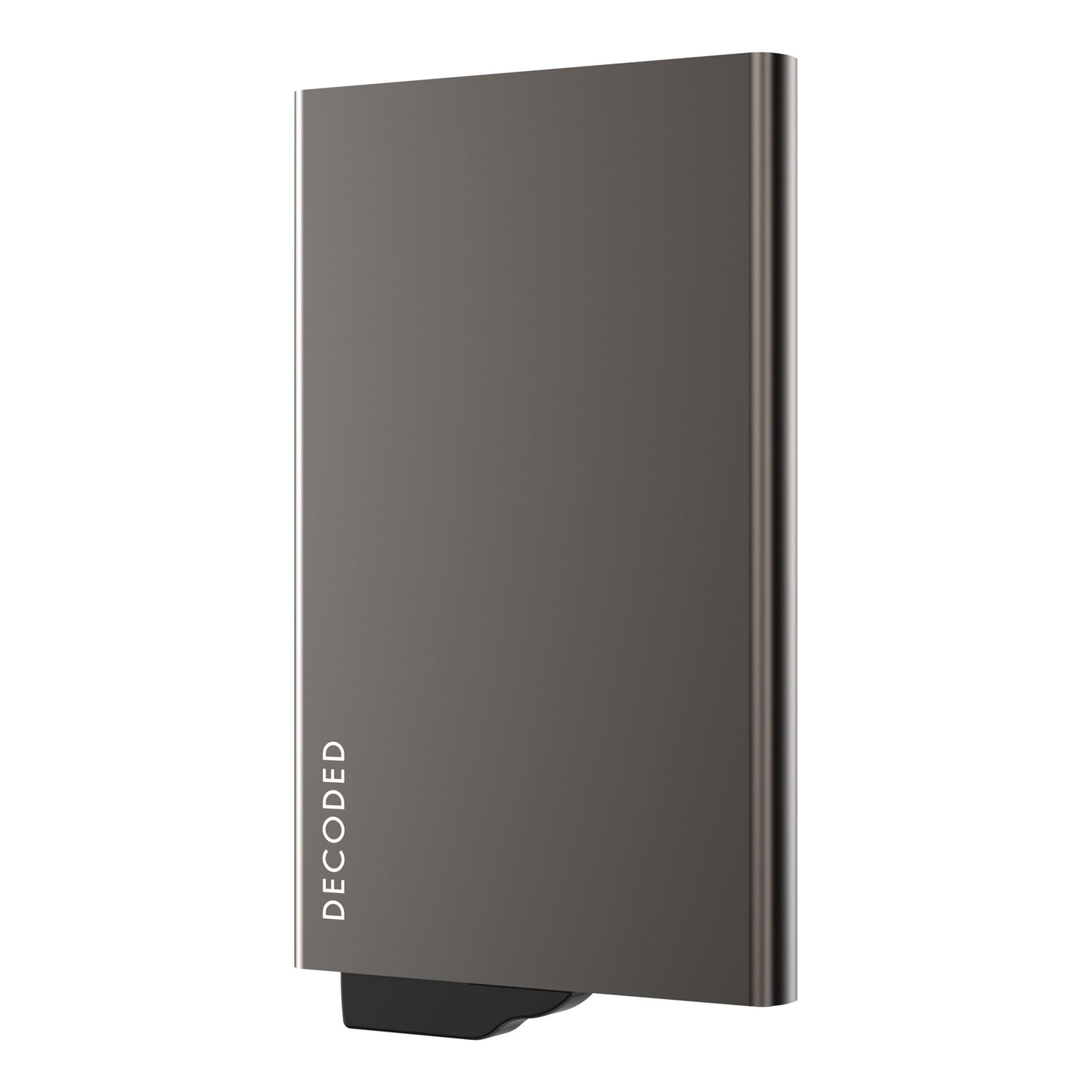Decoded • Porte-cartes MagSafe • Aluminium • Couleur Titane