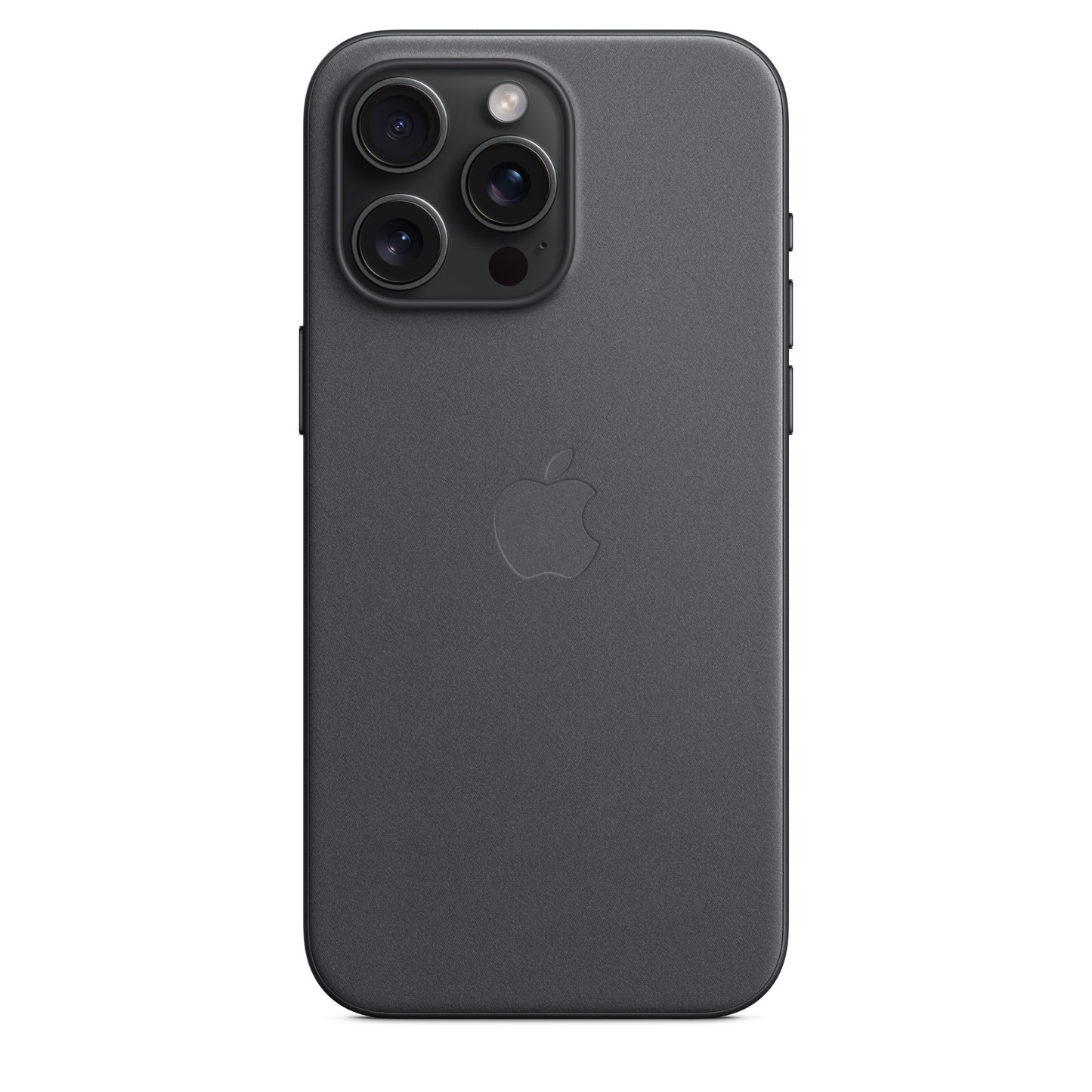 Apple Coque en tissage fin avec MagSafe pour iPhone 15 Pro Max • Noir