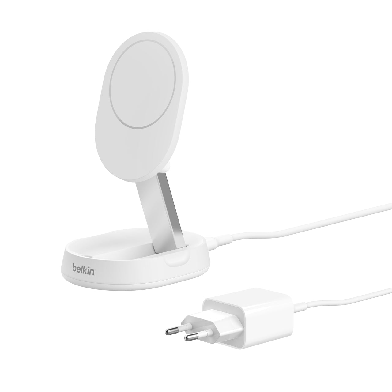 Belkin BoostCharge Pro Stand convertible • Qi2 • Blanc