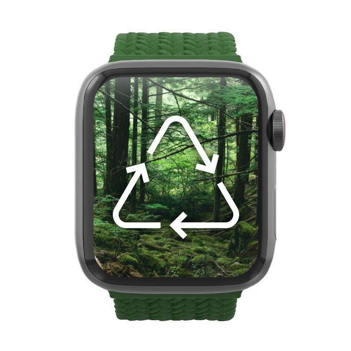 Gear4 for Apple Watch Braided • 38/40/41 • Vert Forêt • L