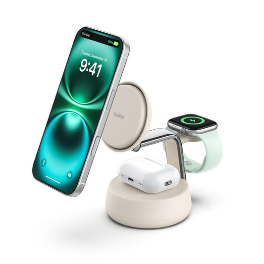Belkin • UltraCharge Pro 3 en 1 • Sable