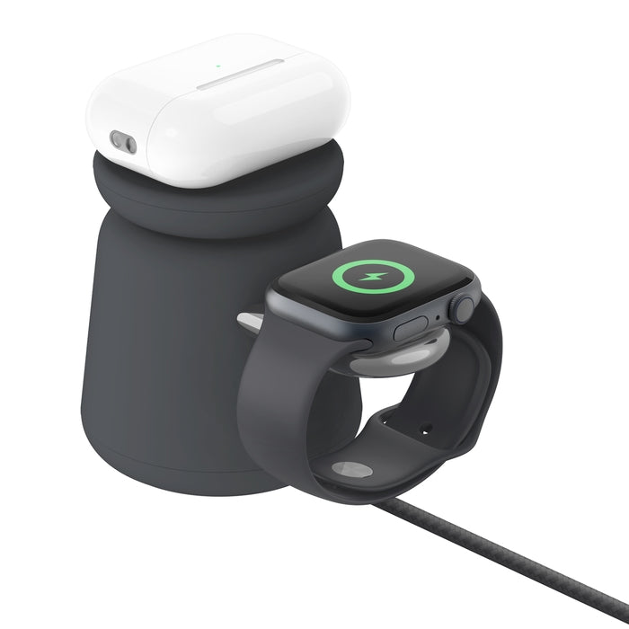 *OCCASION* Belkin BOOST↑CHARGE PRO Chargeur 3 en 1 • Charcoal