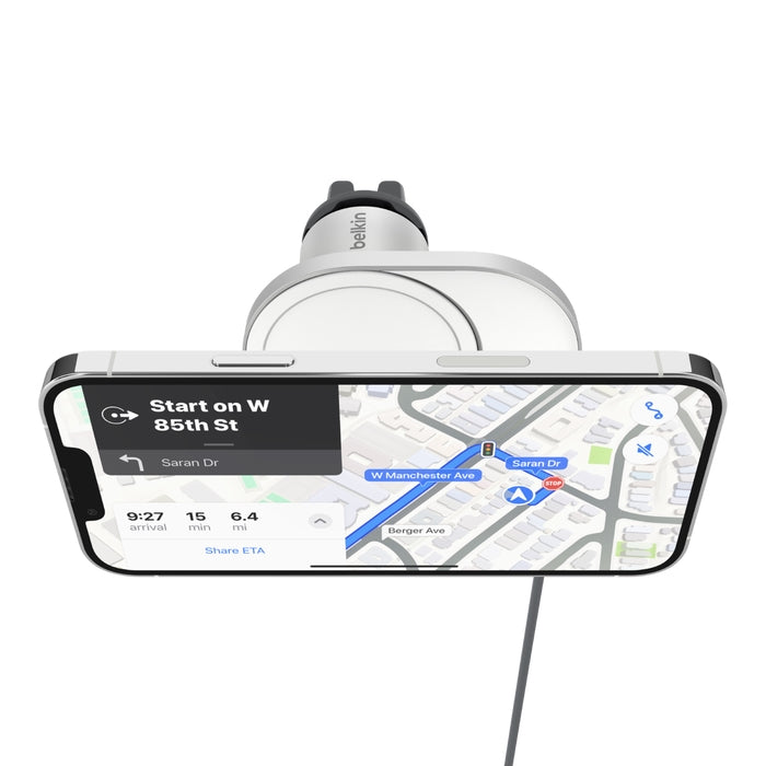 Belkin Chargeur de voiture sans fil magnétique avec Qi2 15W