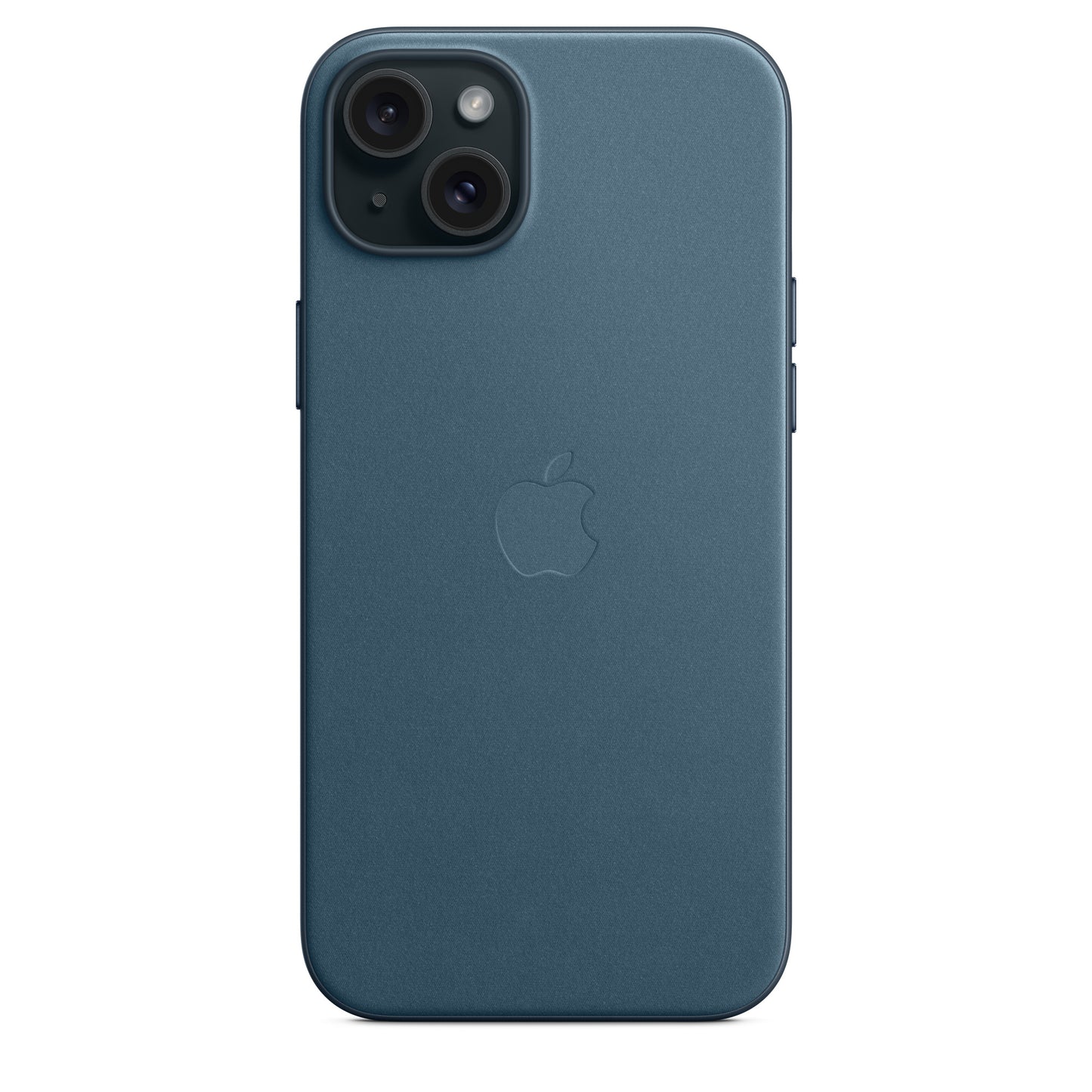 Apple Coque en tissage fin avec MagSafe pour iPhone 15 Plus • Bleu Pacifique