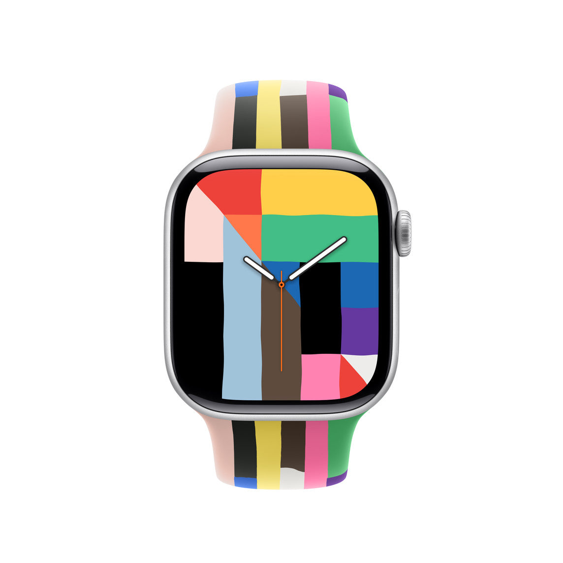 Apple • Bracelet Sport Pride Edition • Multicolore 42 mm, S/M
