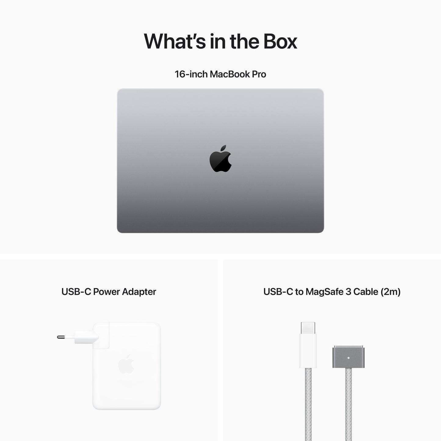 MacBook Pro 16" M2Pro 12C/16GB/512GBSSD/GPU 19C • Français • Gris Sidéral