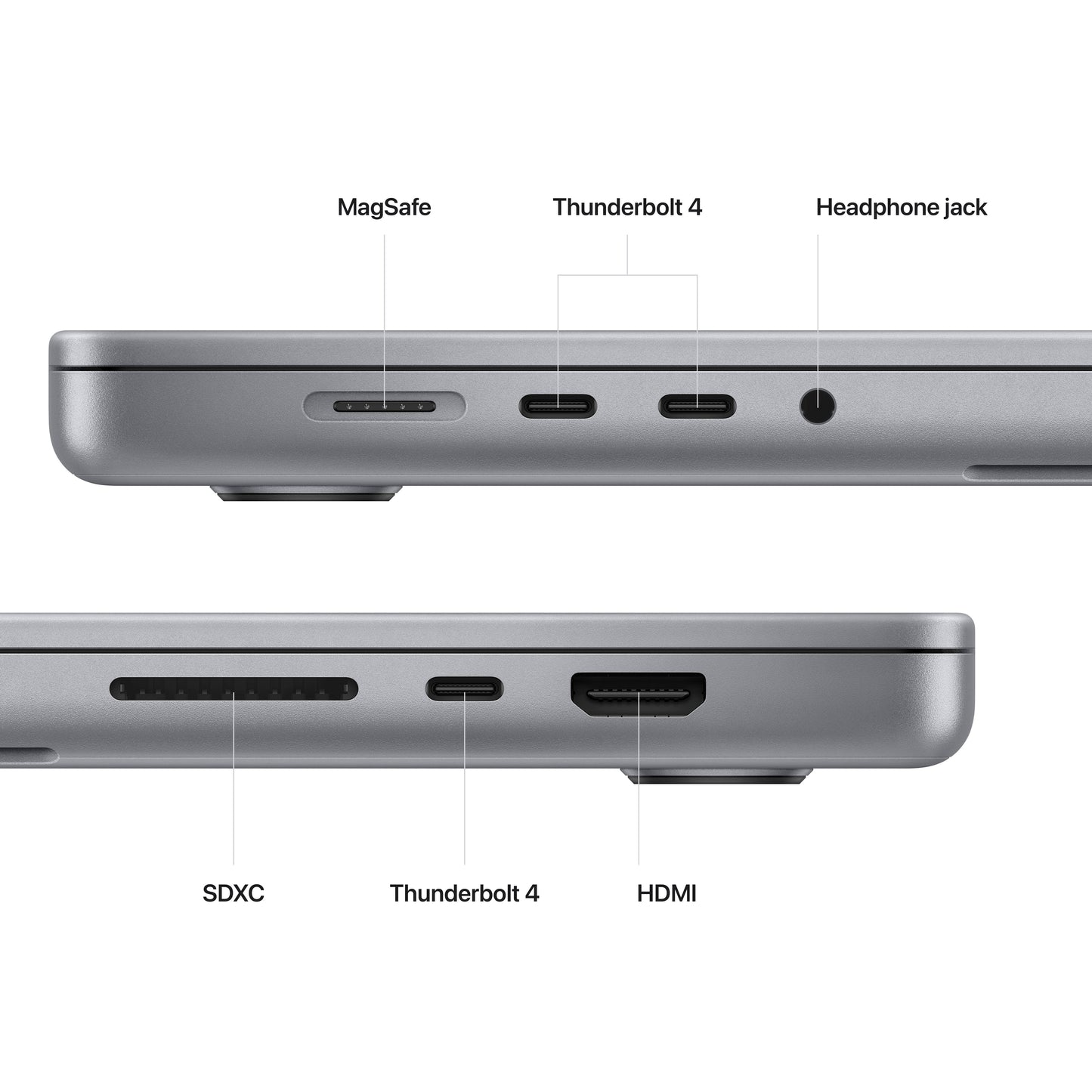 MacBook Pro 16" M2Pro 12C/16GB/512GBSSD/GPU 19C • Français • Gris Sidéral