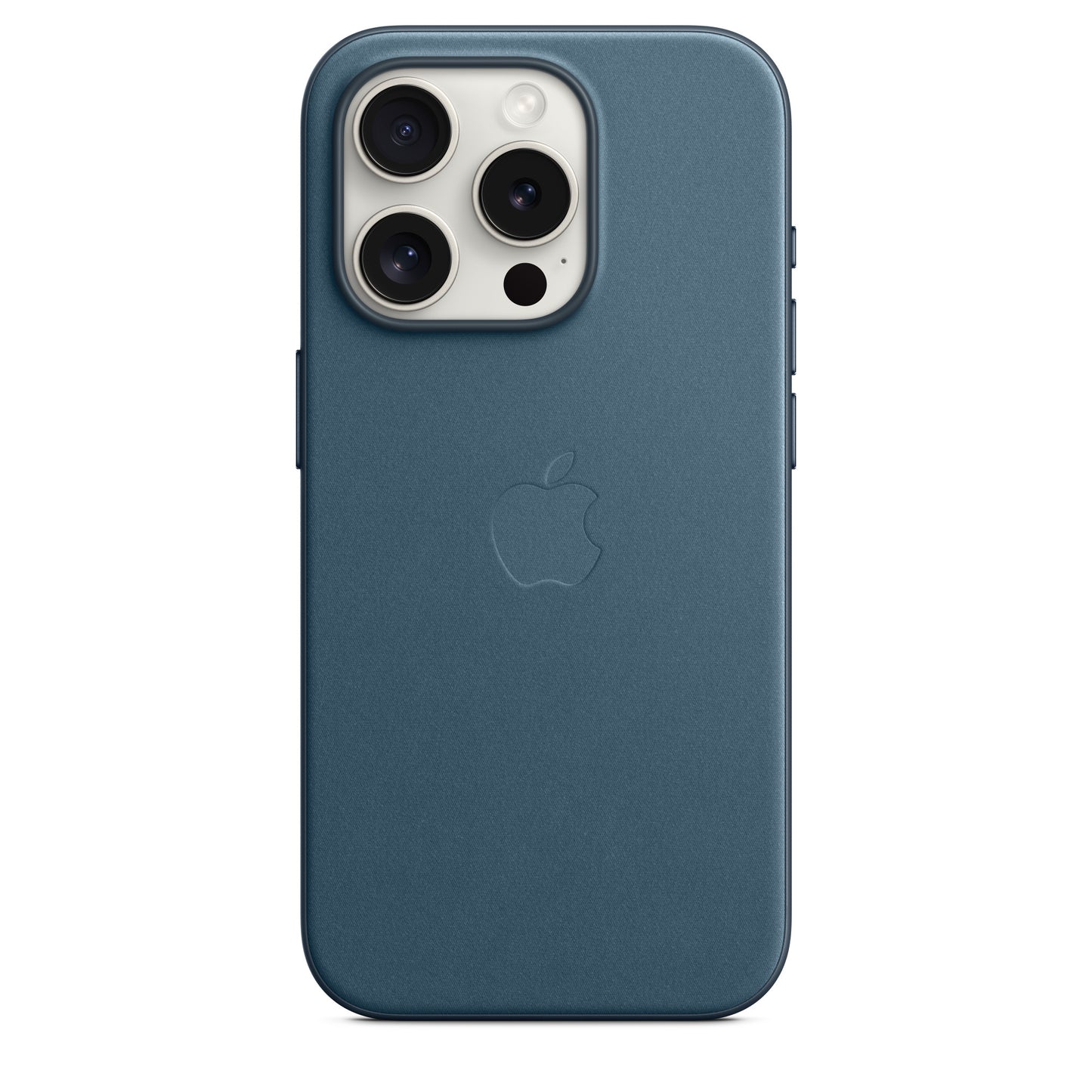 Apple Coque en tissage fin avec MagSafe pour iPhone 15 Pro • Bleu Pacifique