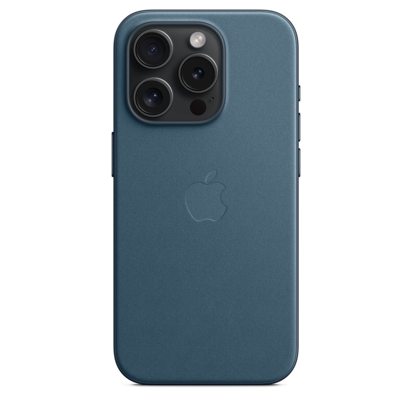 Apple Coque en tissage fin avec MagSafe pour iPhone 15 Pro • Bleu Pacifique