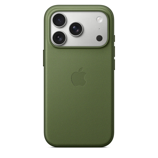 Coque en tissage technique avec MagSafe pour iPhone 17 Pro - Vert
