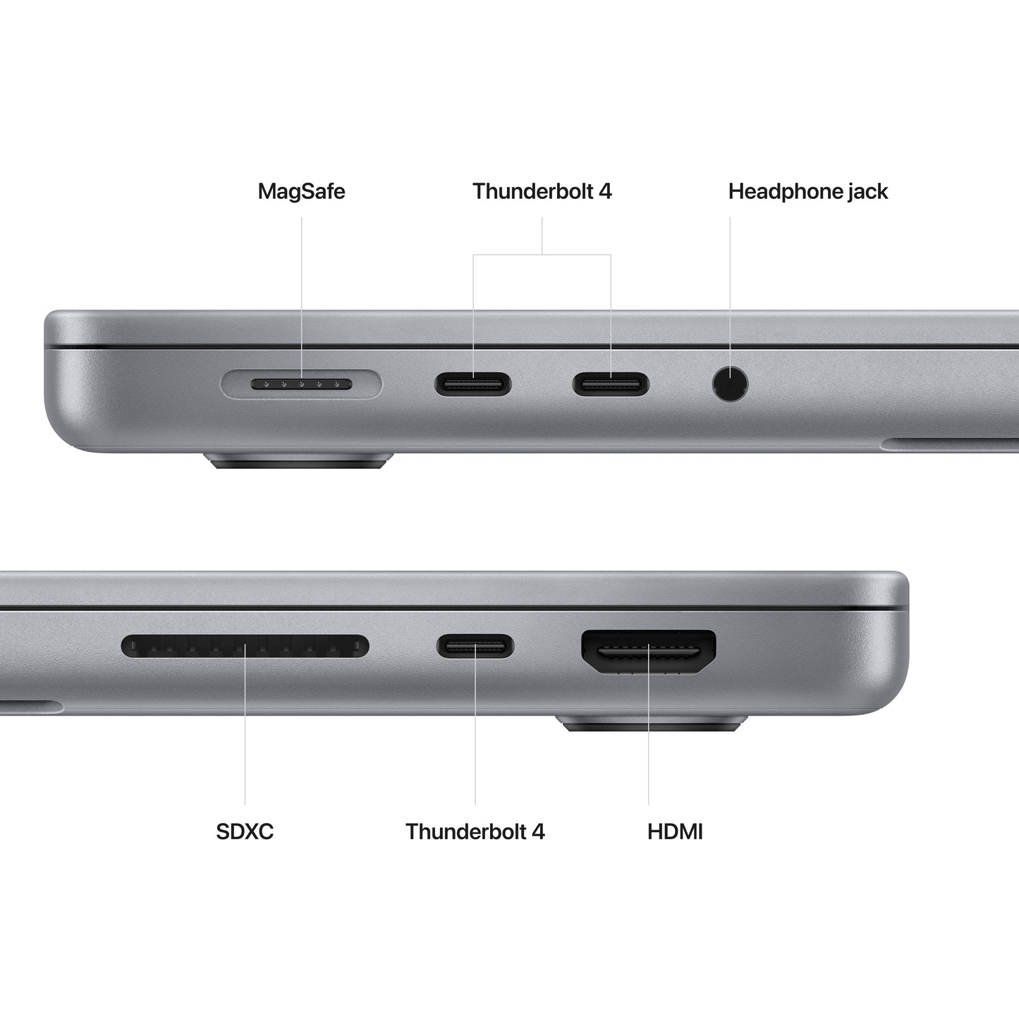 MacBook Pro 14" M2Pro 12C/16GB/1TBSSD/GPU19C • Français • Gris Sidéral