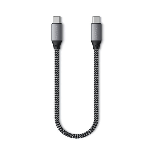 Satechi Câble de charge 100W • USB-C vers USB-C 25cm • 2.0 •