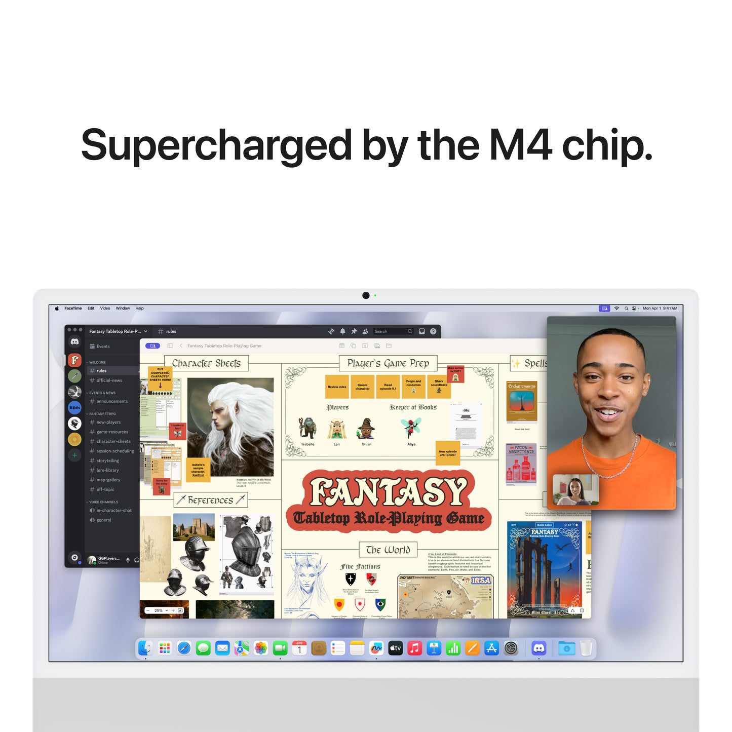 iMac 24" M4 10C/16GB/512GB/GPU10C/Gbit • Français • Touch ID • Argent