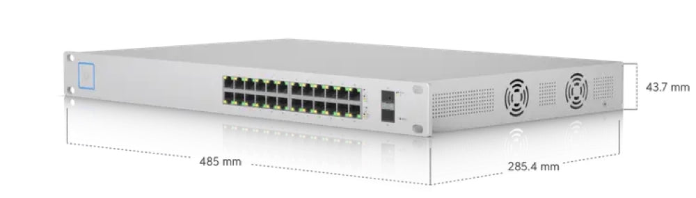 Ubiquiti • UniFi Switch 24 PoE+