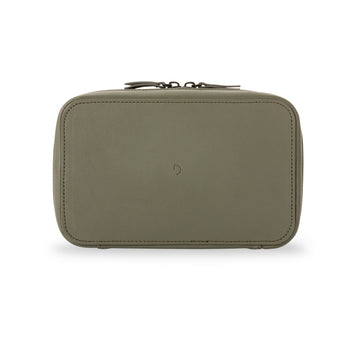 Decoded • Sacoche à accessoires en cuir • Olive