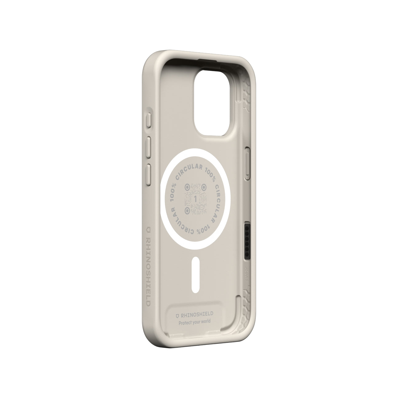 Rhinoshield Coque SolidX pour iPhone 17 Beige Coquillage
