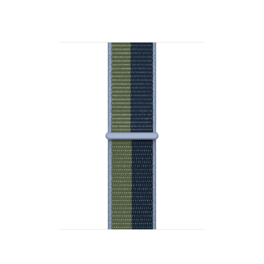 Apple Sport Loop • 41mm • Bleu abysse/Vert sauvage