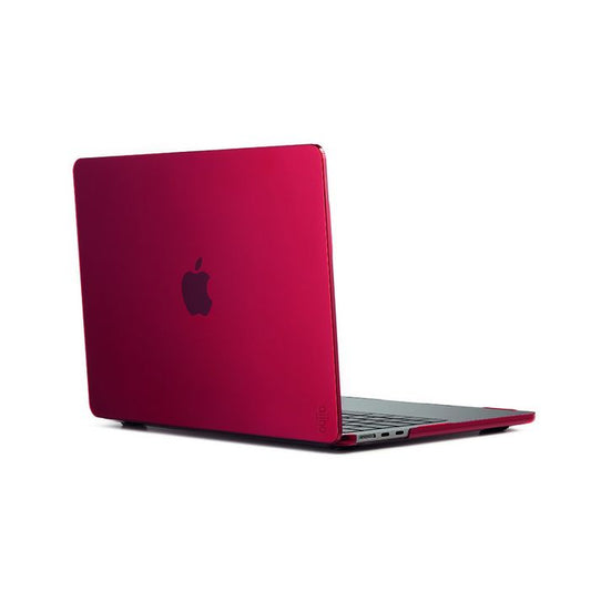 Aiino Shell Glossy Coque de protection pour MacBook Air 13" M2/M3/M4 • Rouge