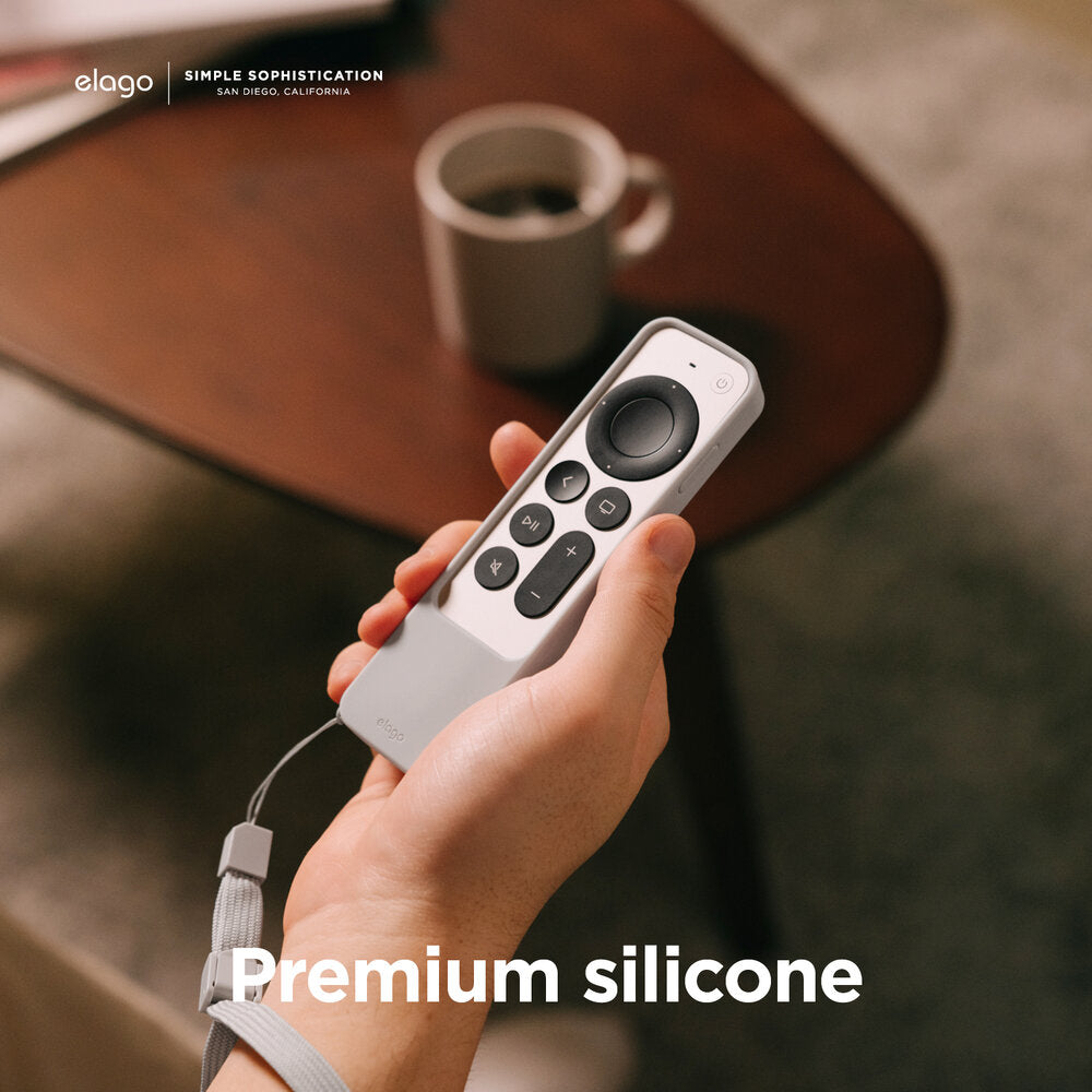 ELAGO R4 • Etui pour télécommande Apple TV Remote 1st gen • Gris clair