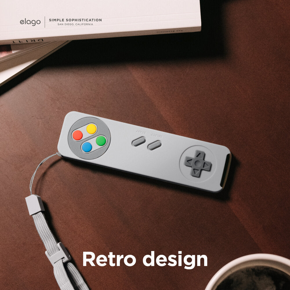 ELAGO R4 • Etui pour télécommande Apple TV Remote 1st gen • Gris clair