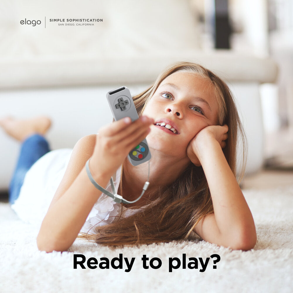 ELAGO R4 • Etui pour télécommande Apple TV Remote 1st gen • Gris clair