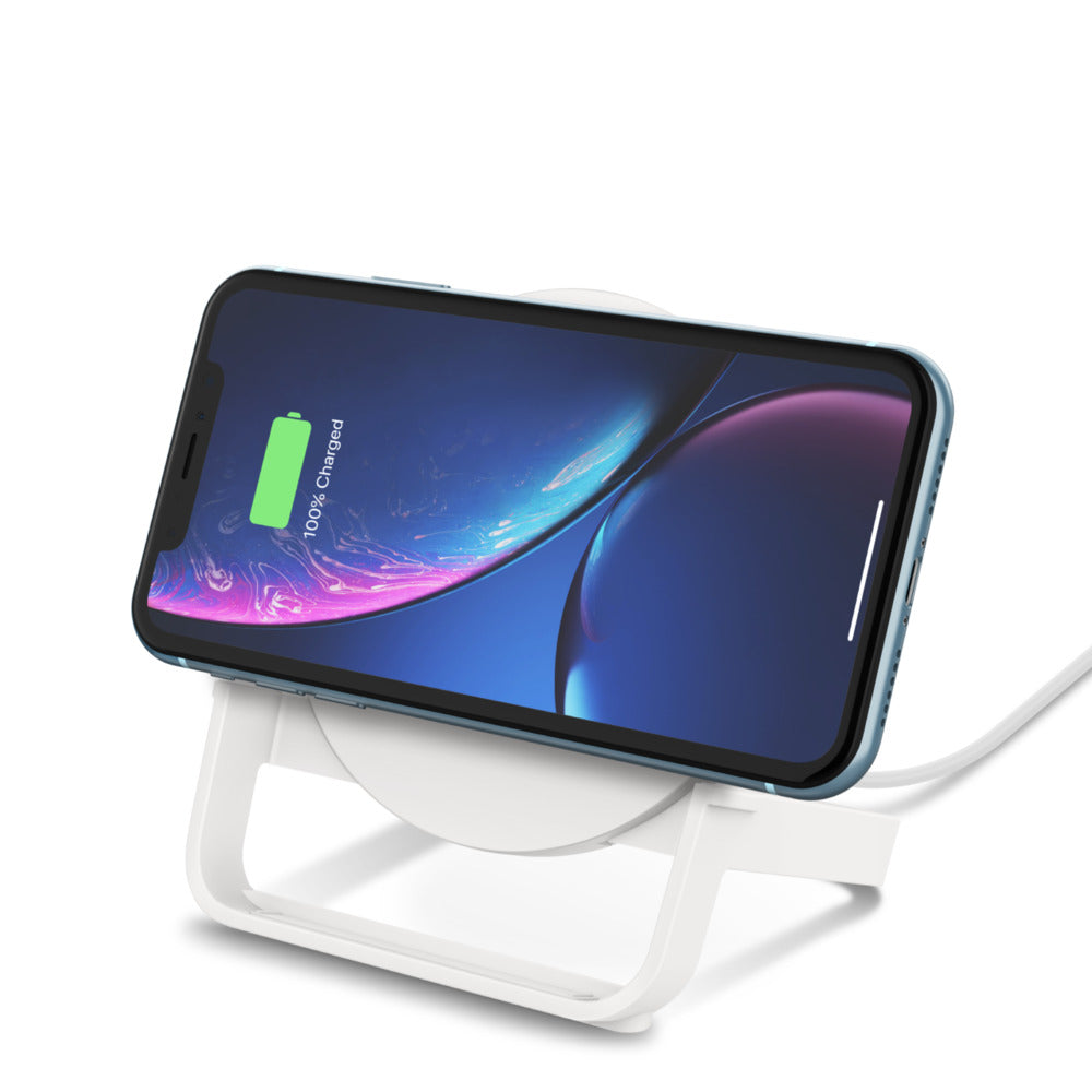 Belkin QI BoostUp Charging Stand 10W • Blanc