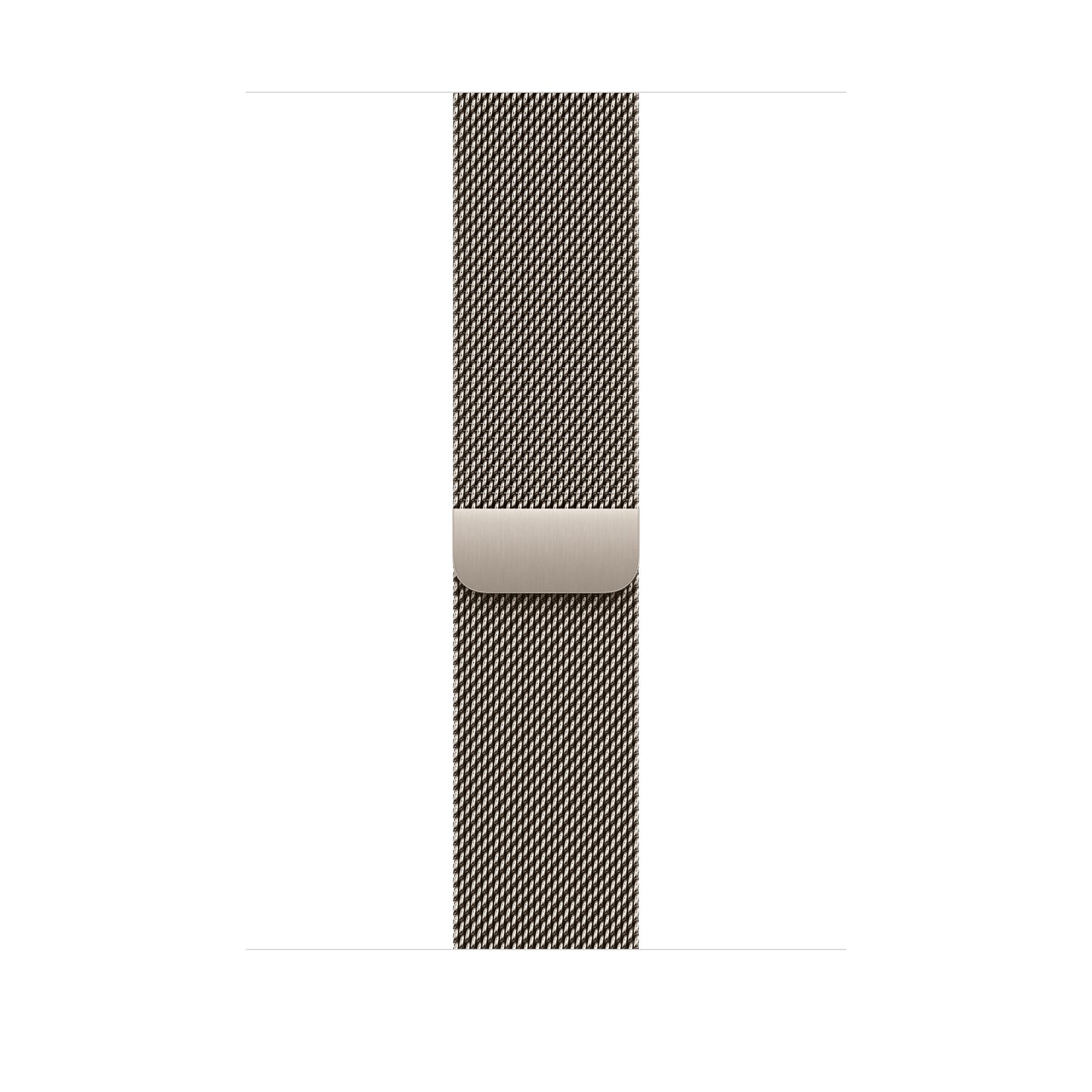 Bracelet Milanais Naturel 46 mm • S/M